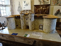 Chateau de Mauriac (05), Maquette
